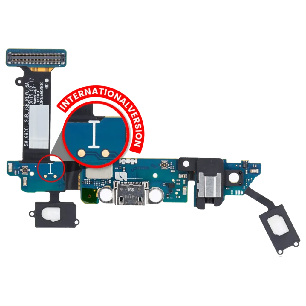 Charging Port Flex Cable For Samsung Galaxy S6 (G920I) (International Version)