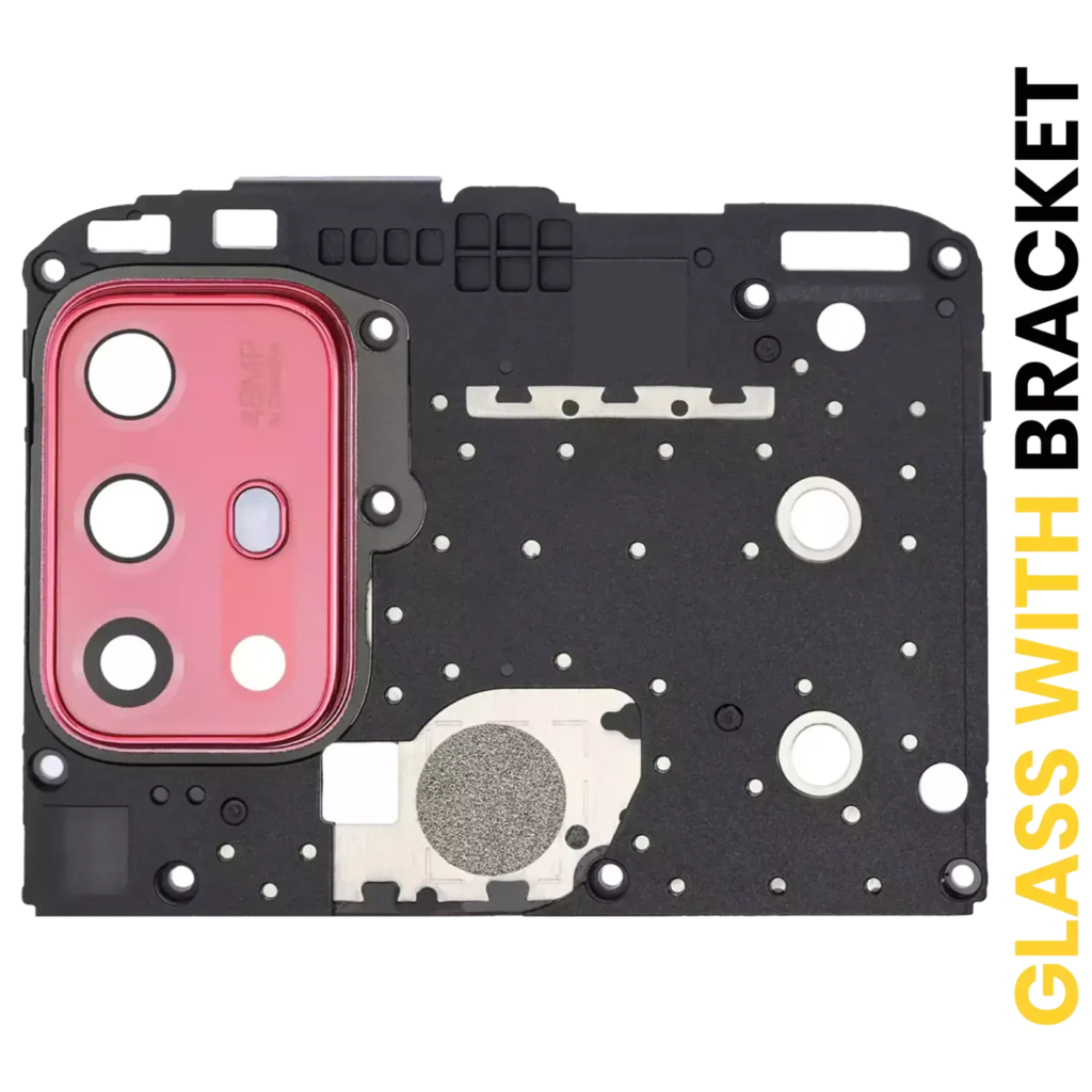 Back Camera Lens With Bracket For Motorola Moto G20 (XT2128 / 2021) (Flamingo Pink)