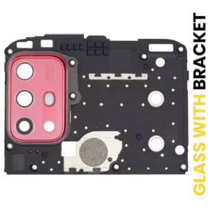 Back Camera Lens With Bracket For Motorola Moto G20 (XT2128 / 2021) (Flamingo Pink)