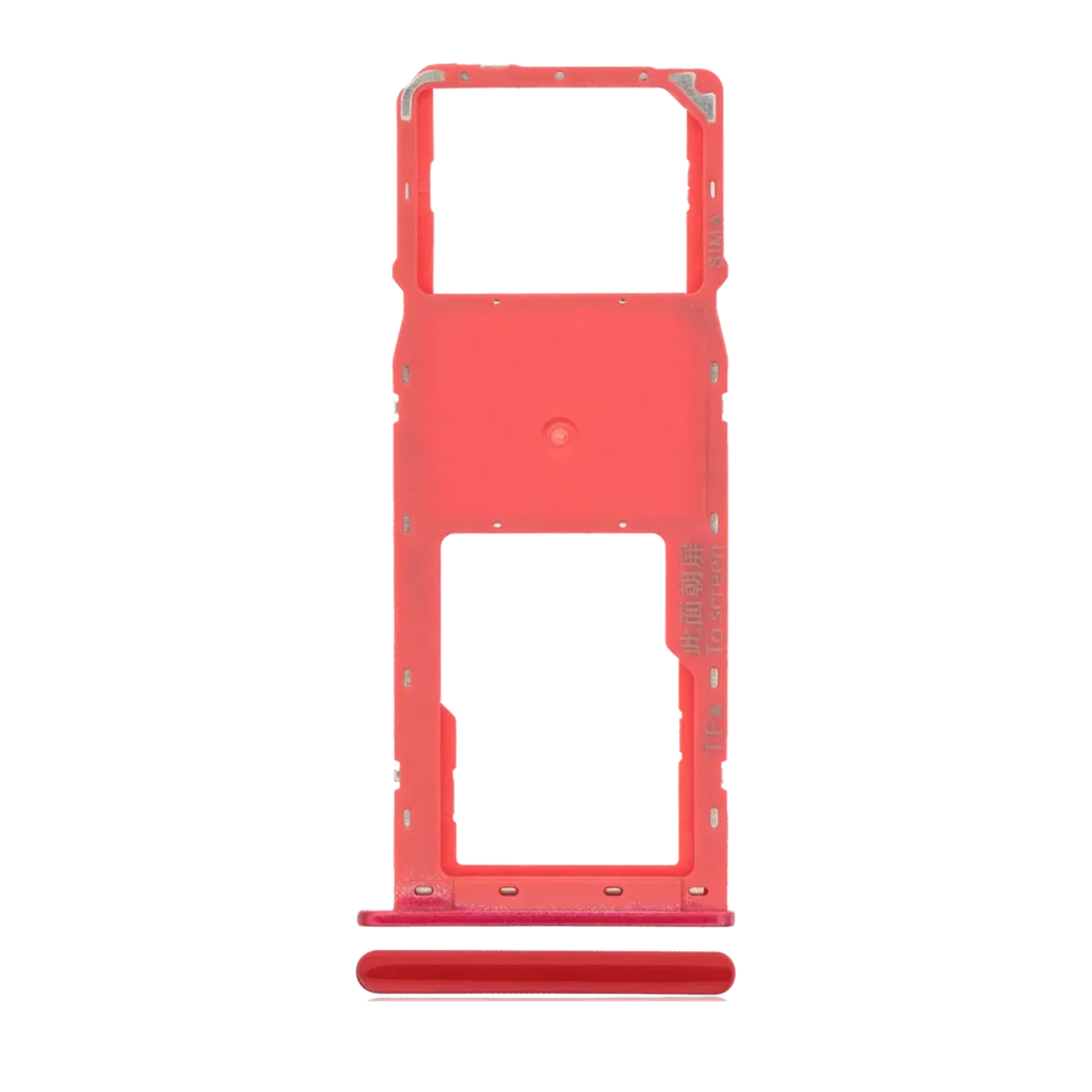 Single Sim Card Tray For Samsung Galaxy A10S (A107 / 2019) / A20S (A207 / 2019) (Red)