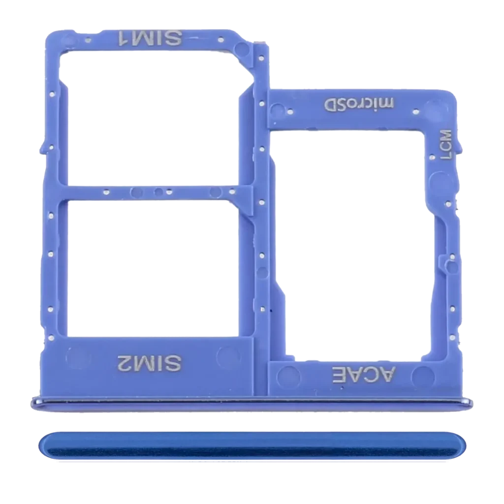 Dual Sim Card Tray For Samsung Galaxy A31 (A315 / 2020) (Prism Crush Blue)