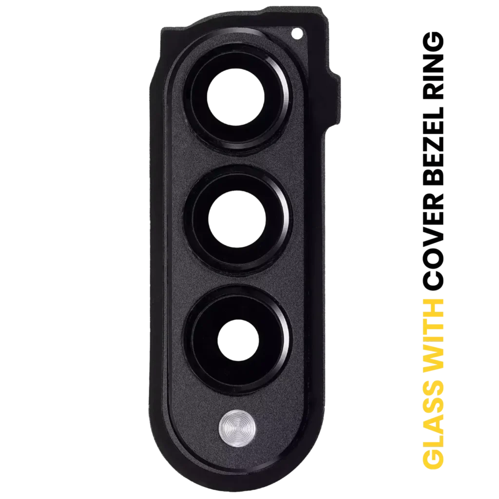 Back Camera Lens With Cover Bezel Ring For Samsung Galaxy Z Fold 3 5G (F926) (Phantom Black)