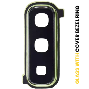 Back Camera Lens With Cover Bezel Ring For Samsung Galaxy Fold 4G / Fold 5G (Martian Green)