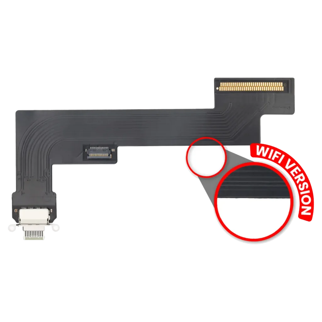 Charging Port Flex Cable For iPad Air 4 (WiFi Only) (Aftermarket Plus) (Green)
