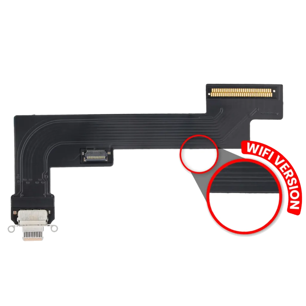 Charging Port Flex Cable For iPad Air 4 (WiFi Only) (Aftermarket Plus) (Rose Gold)