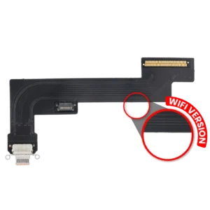 Charging Port Flex Cable For iPad Air 4 (WiFi Only) (Aftermarket Plus) (Rose Gold)