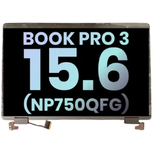 Complete LCD Display Assembly For Samsung Galaxy Book 3 Pro 15.6" (NP750QFG Series) (Service Pack) (Black)