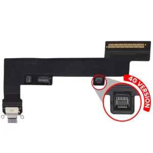Charging Port Flex Cable Compatible For iPad Air 5 (Cellular) (Premium) (Purple)