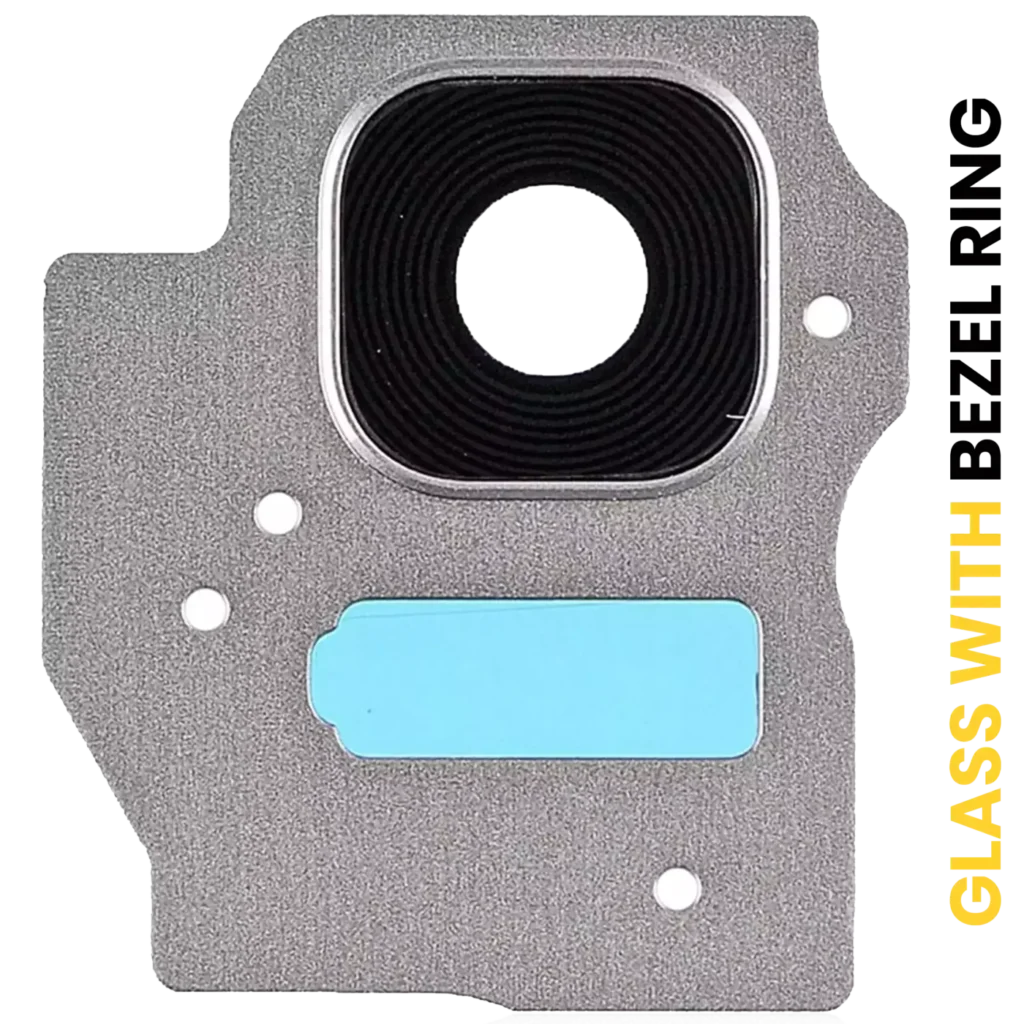 Back Camera Lens With Bezel Ring For Samsung Galaxy S8 Plus (Arctic Silver)