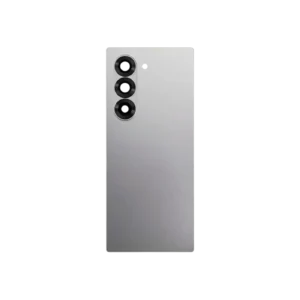 Back Cover Glass With Camera Lens For Samsung Galaxy Z Fold 6 5G (Service Pack) (Silver Shadow)