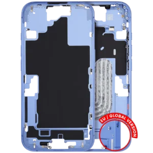 Mid-Frame Housing W/ Small Parts For iPhone 16 (EU / Global Version) (Used OEM Pull: Grade C) (Ultramarine)