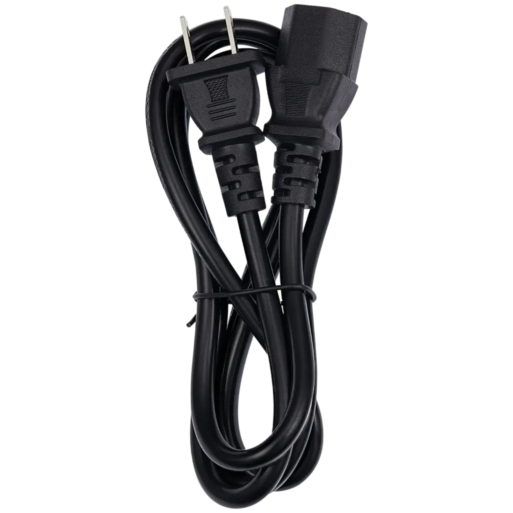 Universal 3 Prong AC Power Cable (C17) Adapter Power Cord For Xbox & PlayStation Pro Consoles ( CUH-7015 / CUH-7115)