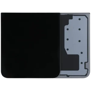 Bottom Back Cover Glass For Samsung Galaxy Z Flip 7 FE 5G (Service Pack) (Black)