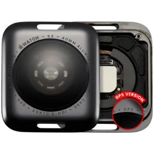 Back Cover Assembly For Watch Series SE 1st (40MM) (GPS Version) (Aluminum / Space Black)