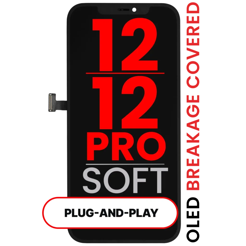 OLED Assembly For iPhone 12 / 12 Pro (Aftermarket Pro: XO7 3.0 Soft)