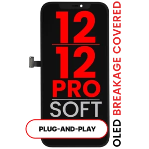 OLED Assembly For iPhone 12 / 12 Pro (Aftermarket Pro: XO7 3.0 Soft)