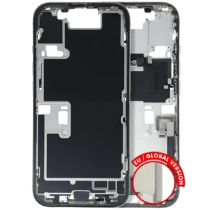 Mid-Frame Housing W/ Small Parts For iPhone 16 Pro (EU / Global Version) (Used OEM Pull: Grade C) (Natural Titanium)