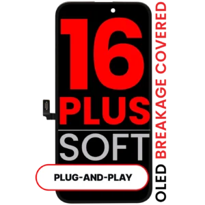 OLED Assembly For iPhone 16 Plus (Aftermarket Pro: XO7 3.0 Soft)