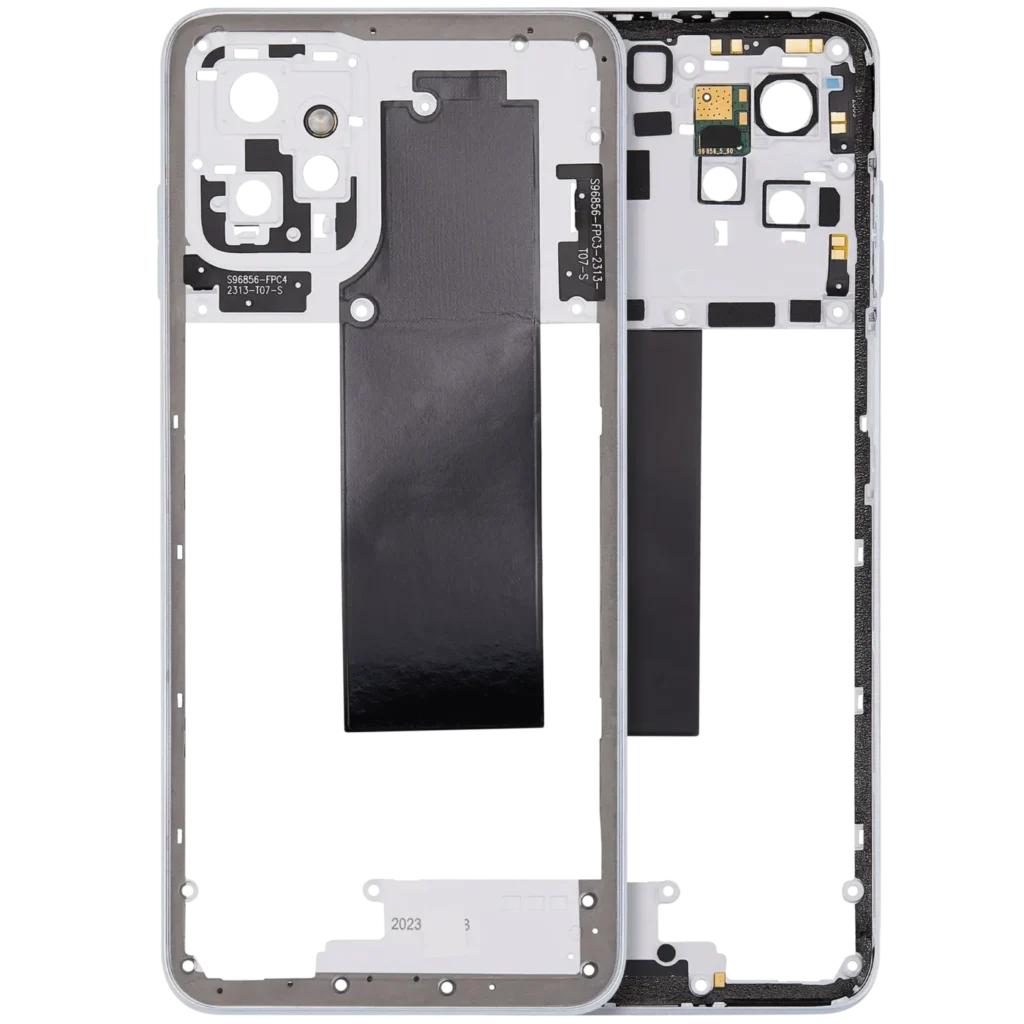 Mid-Housing For Motorola Moto G Power 5G (XT2311 / 2023) (Premium) (Bright White)