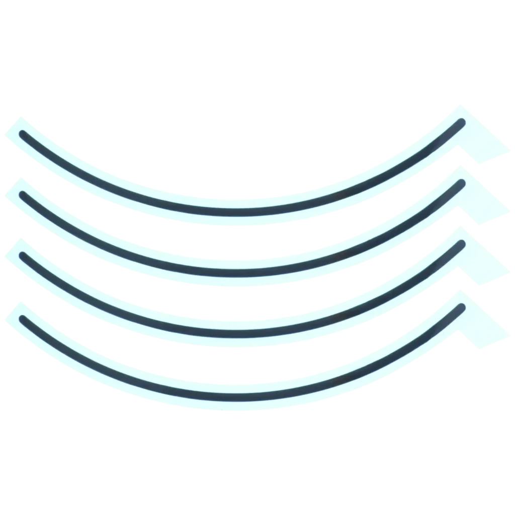 Bottom Cover Screw Pad Adhesive Strips For Mac Studio (A2615 / 2022) (Genuine OEM)