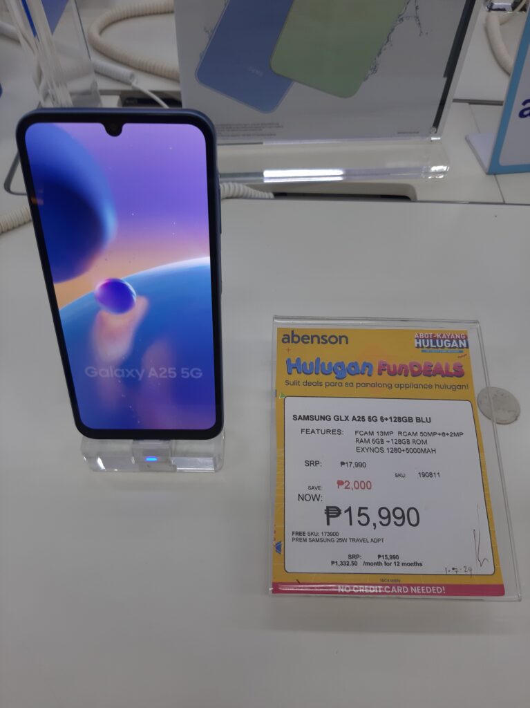 Samsung Galaxy A25 5G (A256 / 2023) - 128GB Blue (Grade B)