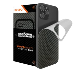 Wrapd Back Skin - Carbon Fiber (Black) (5 Pack)