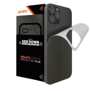 Wrapd Back Skin - Satin (Black) (5 Pack)