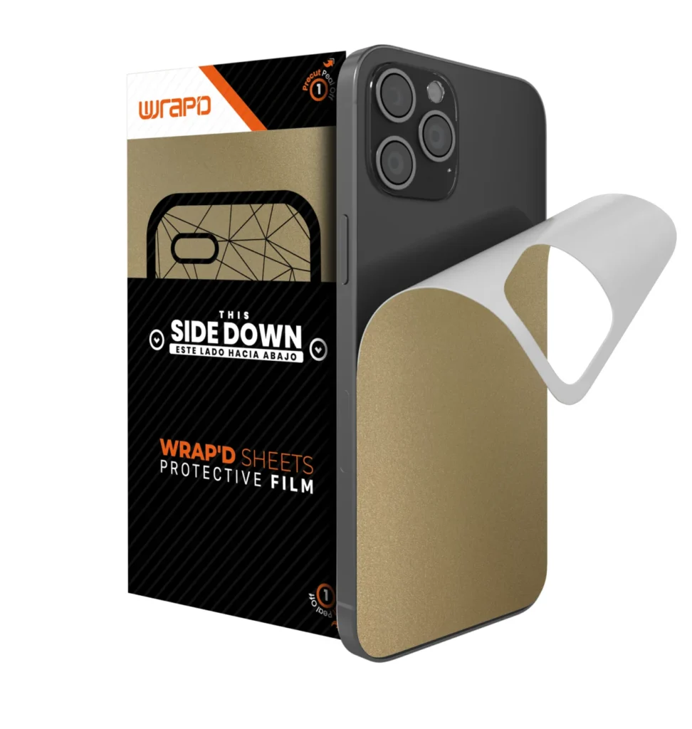 Wrapd Back Skin - Satin (Champagne) (5 Pack)