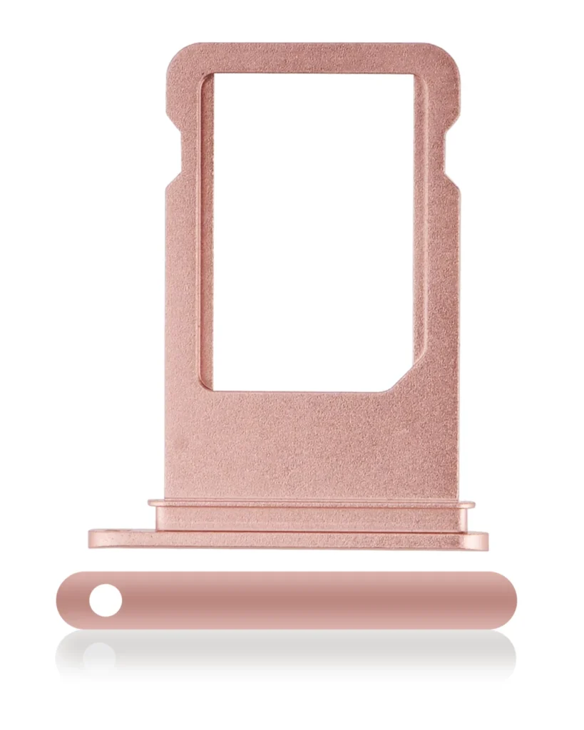 Sim Card Tray For iPhone 7 (Service Pack) (Rose Gold)