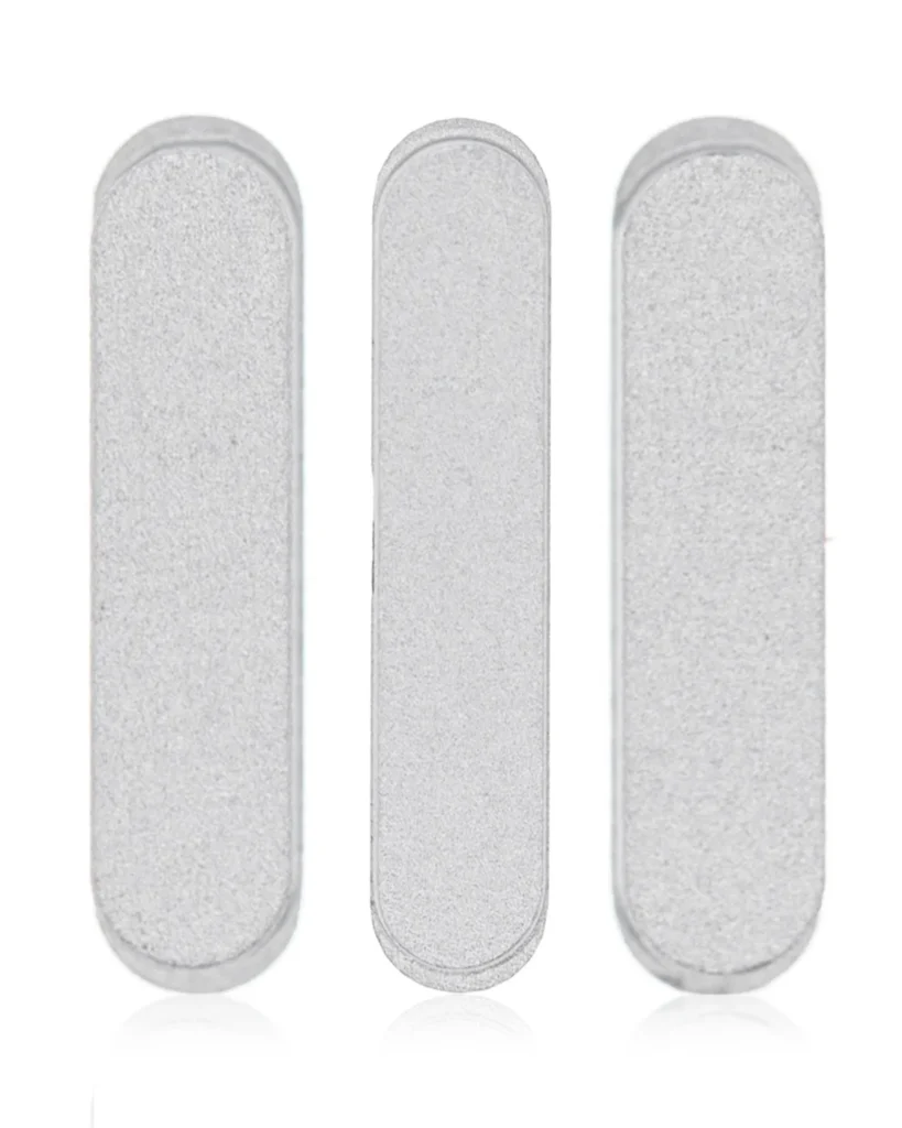 Hard Buttons Set (Power / Volume) For iPad Pro 12.9" 3rd Gen (2018) / iPad Pro 11" 1st Gen (2018) (Silver)