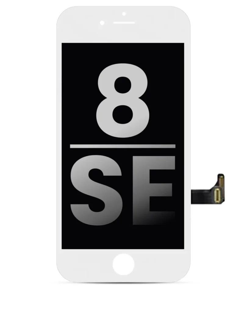 LCD Assembly For iPhone 8 (Used OEM Pull: Grade A) (White)