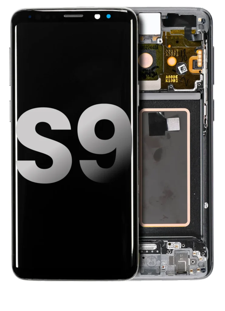 OLED Assembly With Frame For Samsung Galaxy S9 (Used OEM Pull: Grade B/C) (Gray)