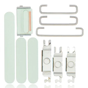 Hard Buttons (Power / Volume / Switch) For iPhone 12 Mini (Green)