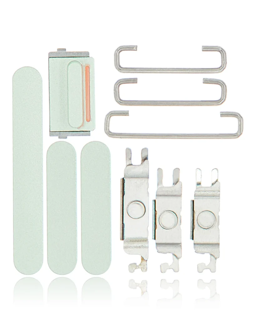 Hard Buttons (Power / Volume / Switch) For iPhone 12 Mini (Green)