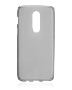 Protective Case For OnePlus 6 (Genuine OEM) (Black Transparent)