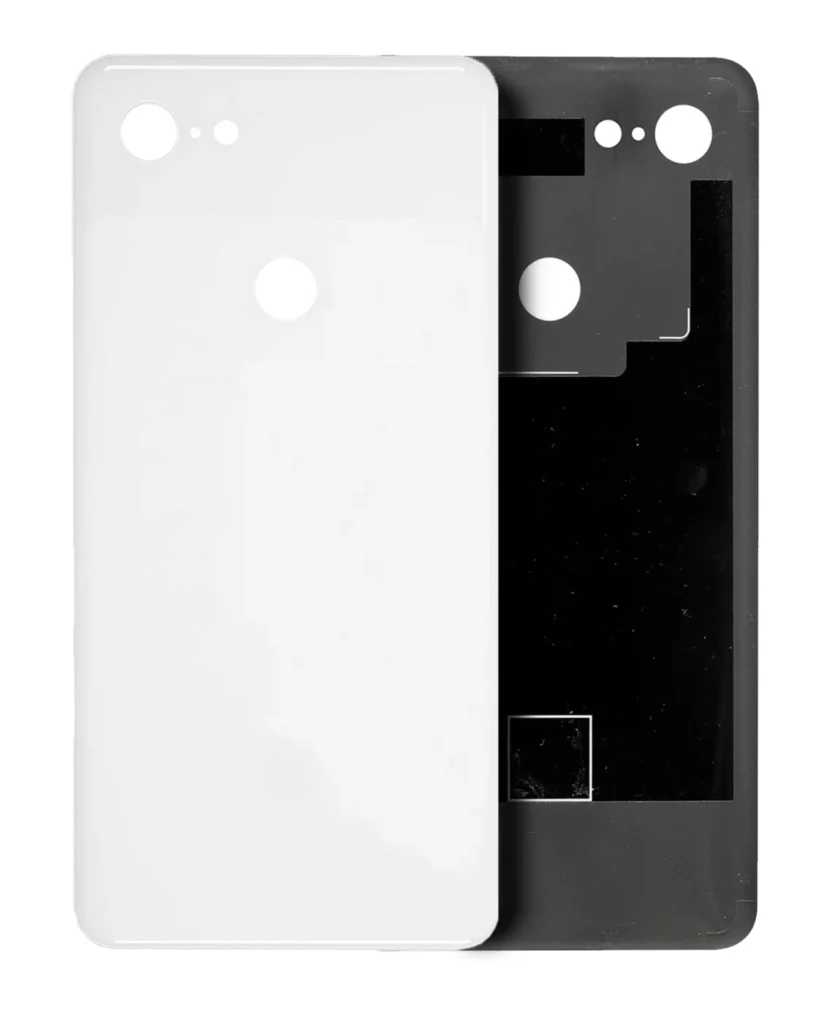Back cover Glass For Google Pixel 3 XL (Genuine OEM) (Clearly White)