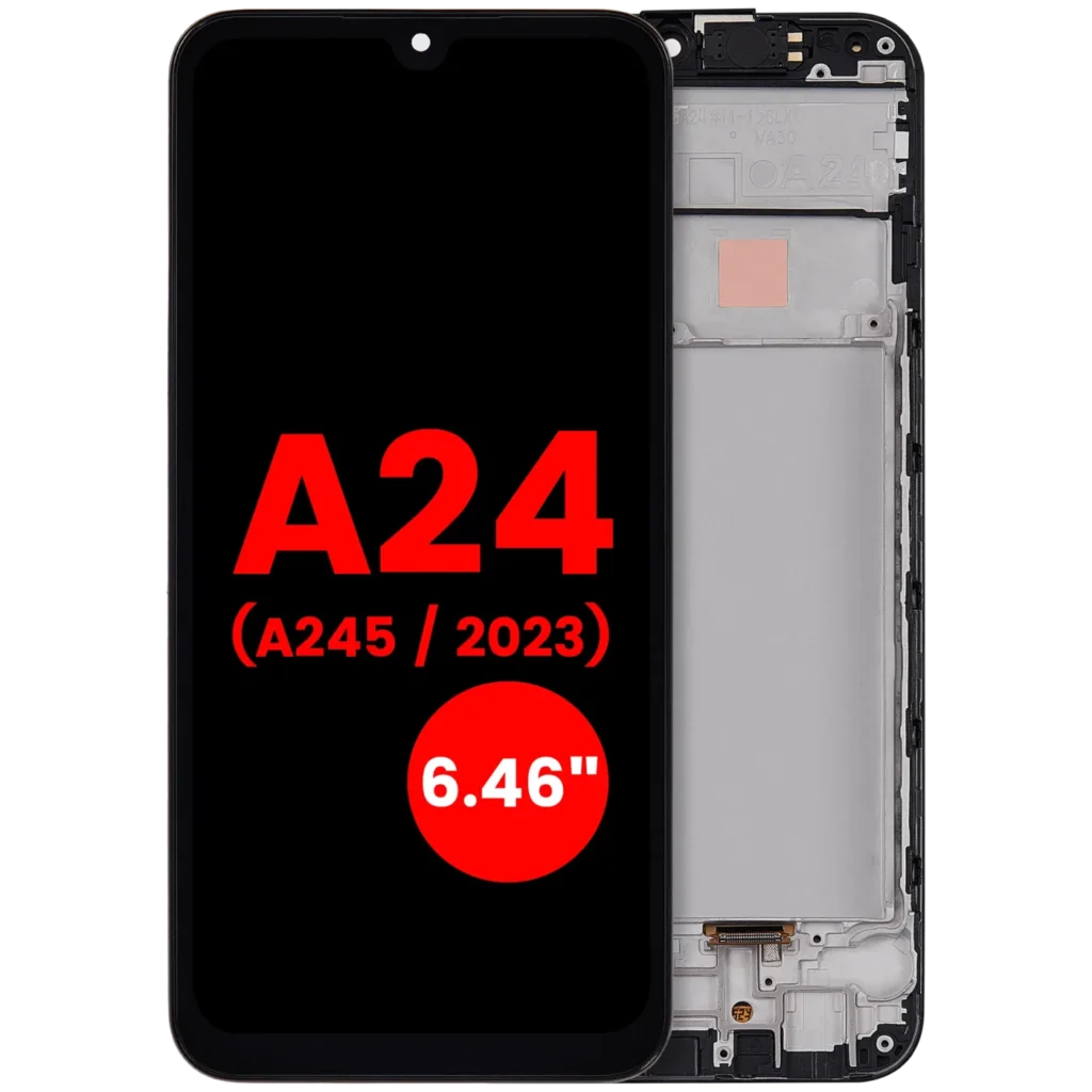 OLED Assembly With Frame For Samsung Galaxy A24 4G (A245 / 2023) (6.46") (Aftermarket Plus) (All Colors)