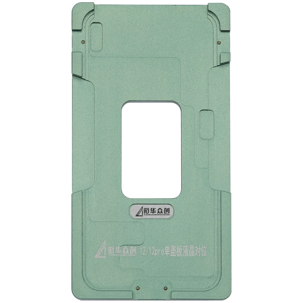 Refurbishing Spring (Glass Only) Metal Positioning Mold For iPhone 12 / 12 Pro (XHZC)