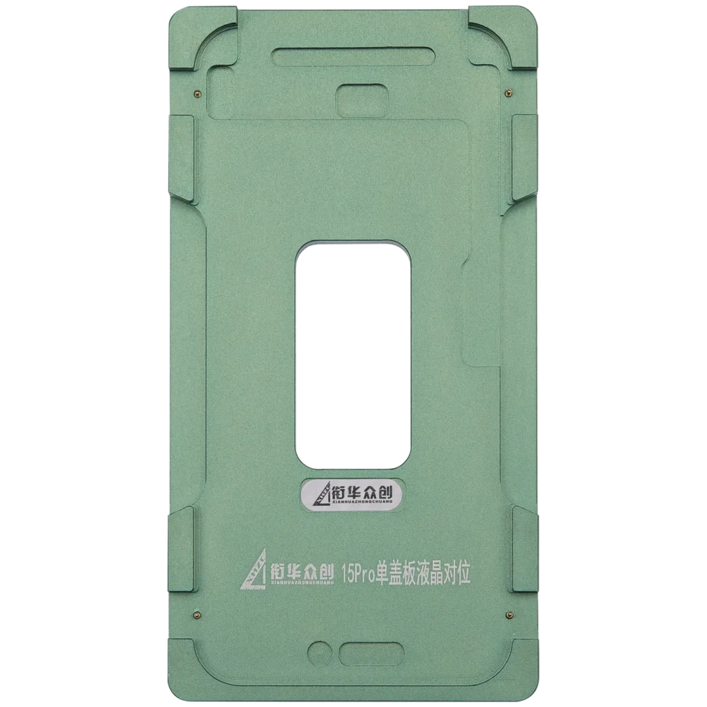 Refurbishing Spring (Glass Only) Metal Positioning Mold For iPhone 15 Pro (XHZC)