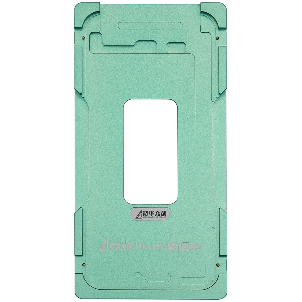 Refurbishing Spring (Glass Only) Metal Positioning Mold For iPhone 15 Plus / 16 Plus (XHZC)