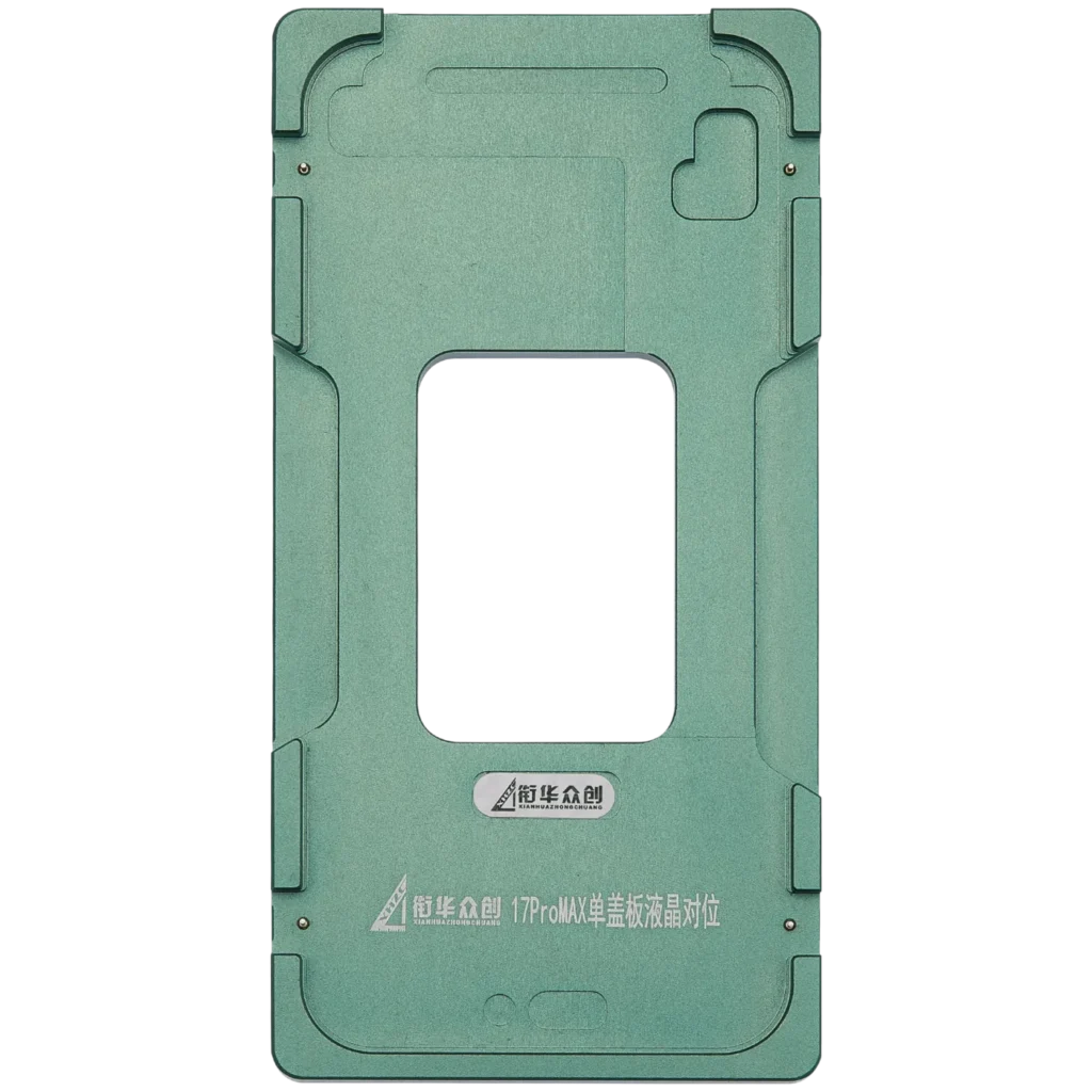 Refurbishing Spring (Glass Only) Metal Positioning Mold For iPhone 17 Pro Max (XHZC)