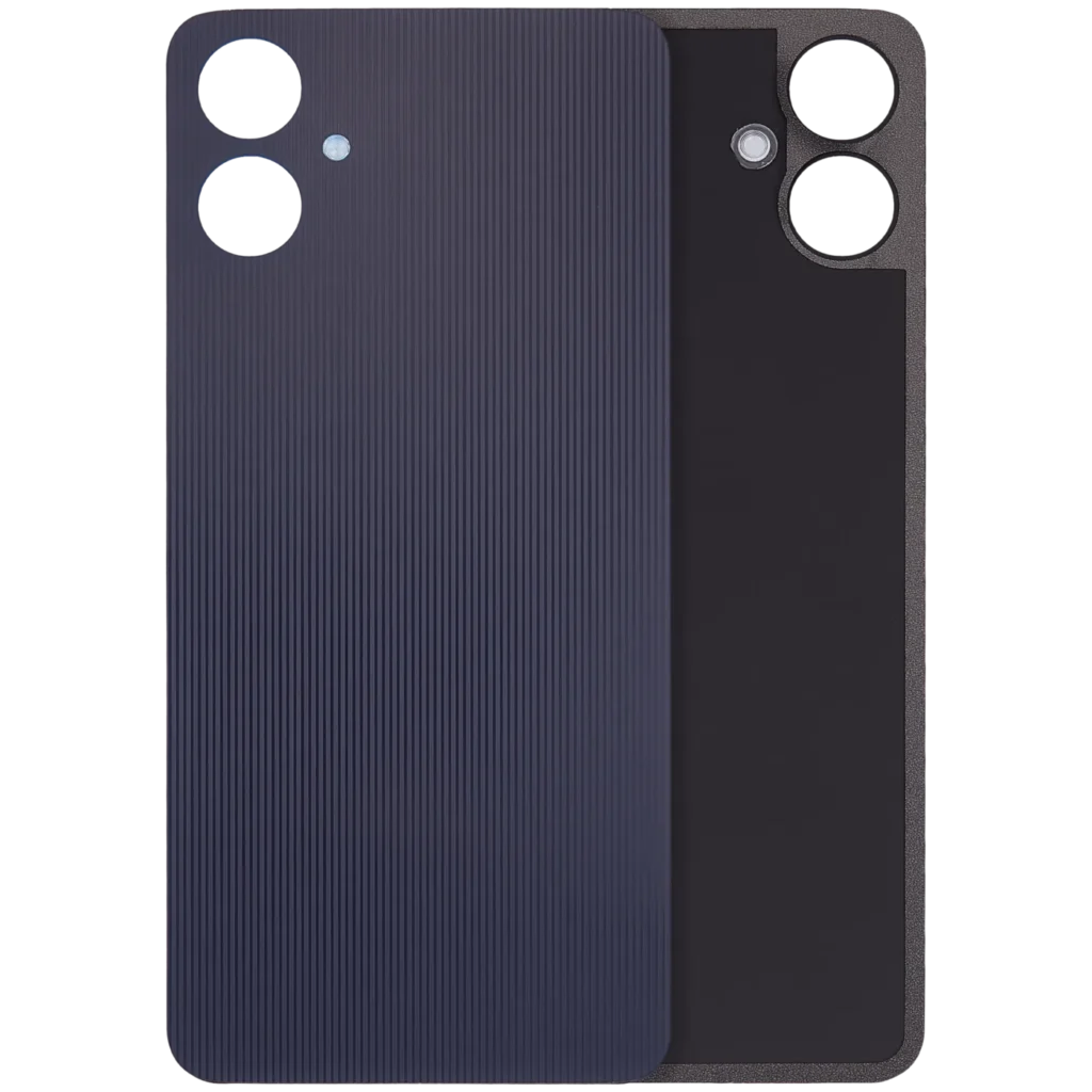 Back Cover With Camera Lens For Samsung Galaxy A06 4G (A065 / 2024) (No Logo) (Aftermarket Plus) (Black)