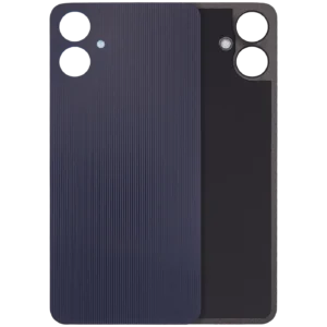 Back Cover With Camera Lens For Samsung Galaxy A06 4G (A065 / 2024) (No Logo) (Aftermarket Plus) (Black)