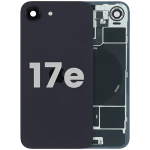 Back Glass With MagSafe Magnet & NFC For iPhone 17e (Used OEM Pull: Grade A) (Black)