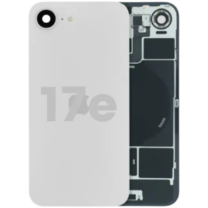 Back Glass With MagSafe Magnet & NFC For iPhone 17e (Used OEM Pull: Grade A) (White)
