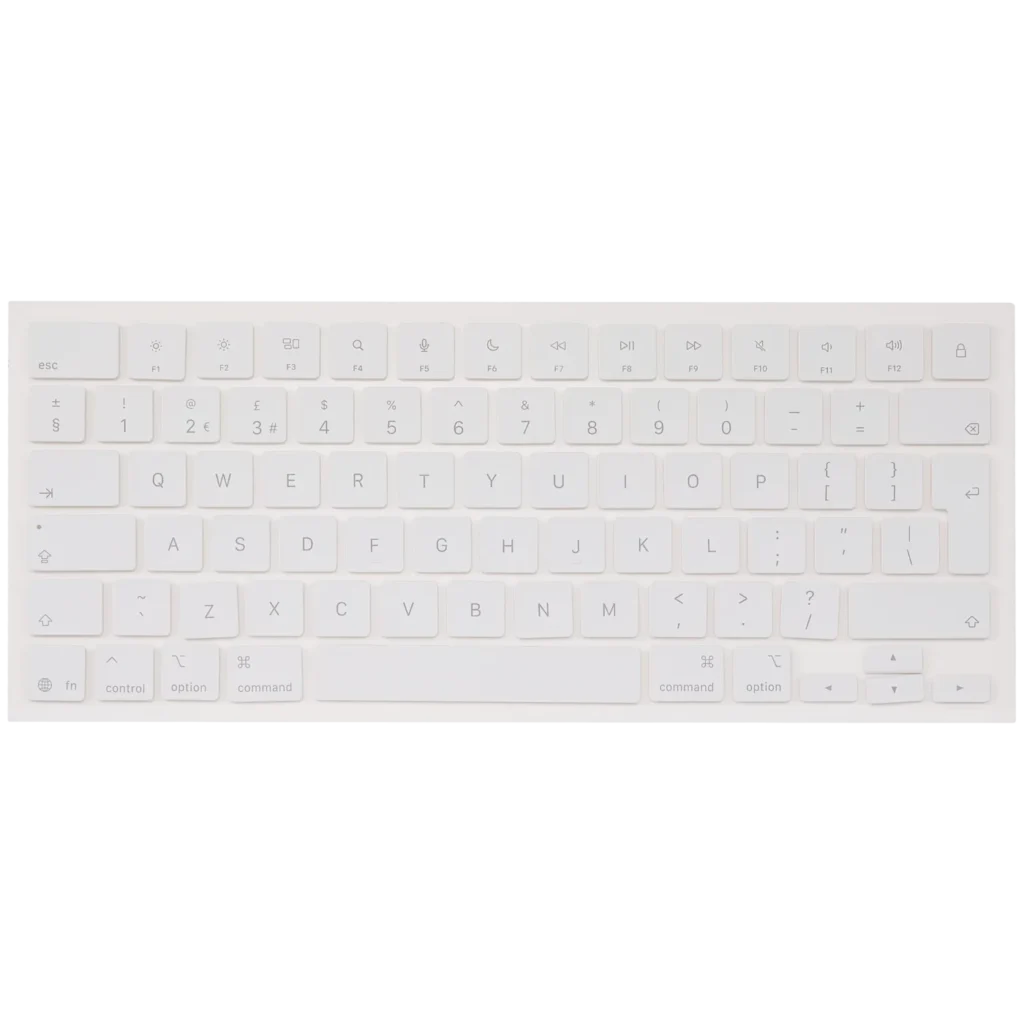 Keycap For MacBook Neo 13" A3404 (2026) (UK) (Butterfly Keycap) (Silver)