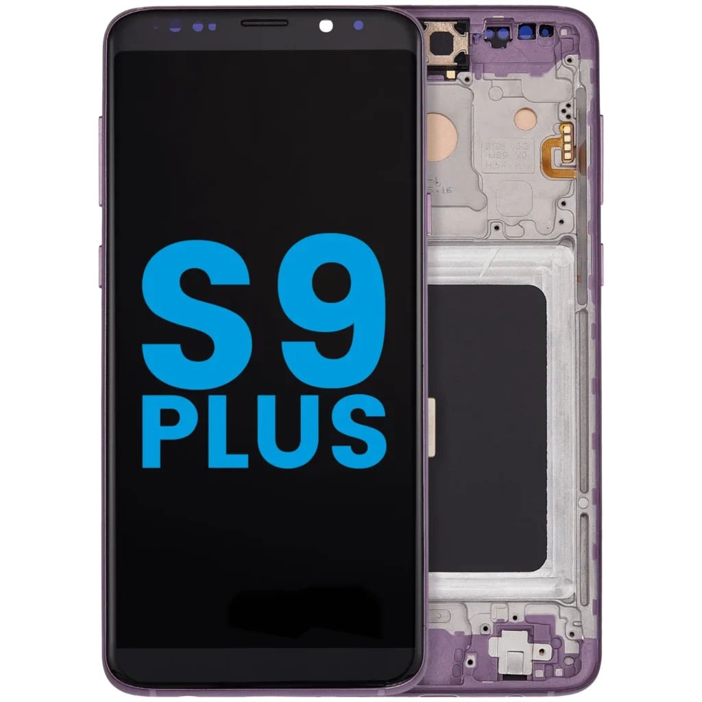 LCD Assembly With Frame (Without FingerPrint Sensor) For Samsung Galaxy S9 Plus (Aftermarket: Incell) (Lilac Purple)
