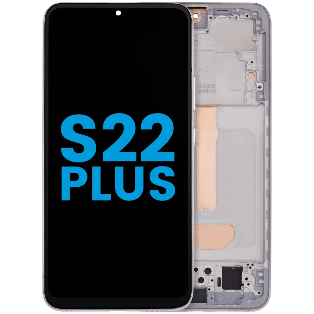 LCD Assembly With Frame (Without FingerPrint Sensor) For Samsung Galaxy S22 Plus 5G (Aftermarket: Incell) (White)