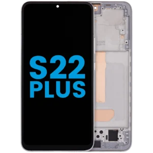 LCD Assembly With Frame (Without FingerPrint Sensor) For Samsung Galaxy S22 Plus 5G (Aftermarket: Incell) (White)