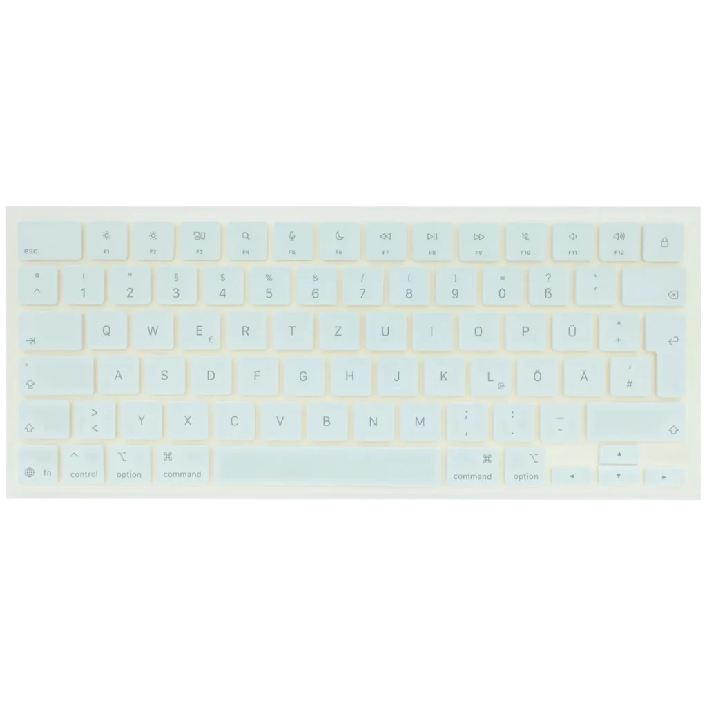 Keycap Kit (German) For MacBook Neo 13" A3404 (2026) (Silver)